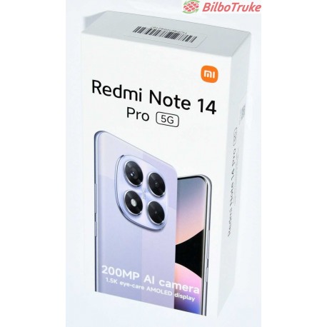 XIAOMI REDMI NOTE 14 PRO 5G 256GB NEGRO NUEVO