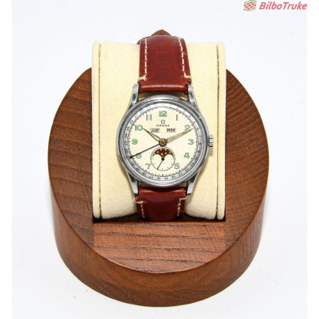 OMEGA COSMIC TRIPLE DATE MOONPHASE CAL.27 DL PC (1944)
