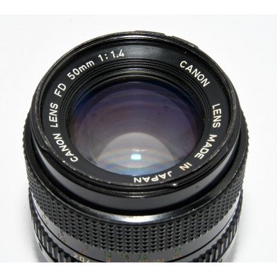 OBJETIVO CANON FD 50MM F:1.4