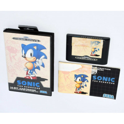 VIDEOJUEGO SEGA MEGA DRIVE SONIC THE HEDGEHOG