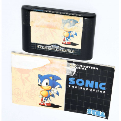 VIDEOJUEGO SEGA MEGA DRIVE SONIC THE HEDGEHOG