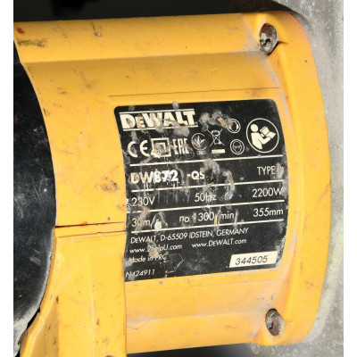 TRONZADORA 355MM DEWALT