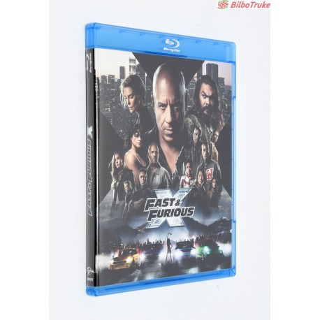 PELICULA BLURAY FAST FURIOUS X (12) 2023