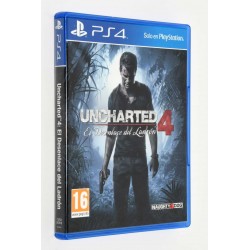 VIDEOJUEGO PS4 UNCHARTED 4