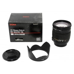 OBJETIVO SIGMA 17-70mm 1:2.8-4 DC OS PARA NIKON