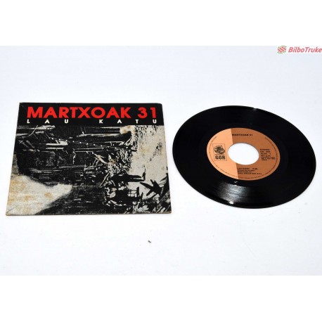 VINILO Martxoak 31 – Lau Katu - 1992
