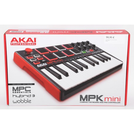 CONTROLADORA AKAI MPK MINI