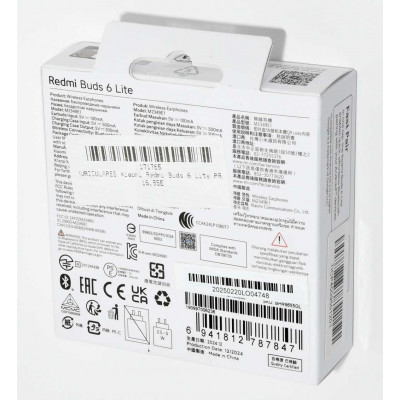 AURICULARES XIAOMI REDMI BUDS 6 LITE