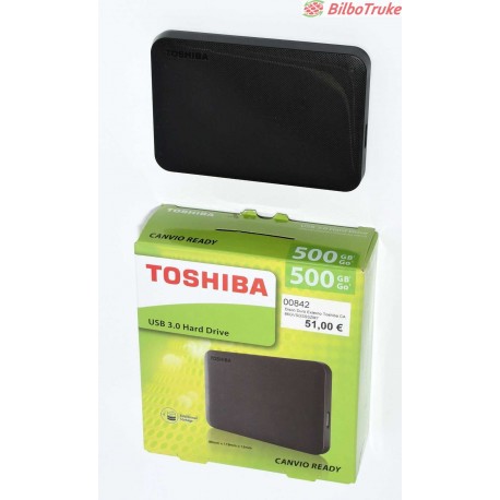 DISCO DURO PORTATIL TOSHIBA CANVIO 500GB