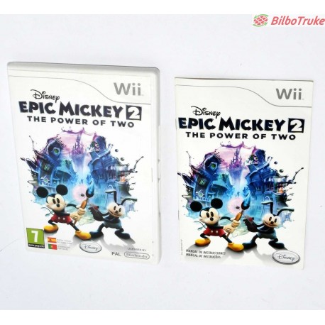 VIDEOJUEGO WII Epic Mickey 2 El Poder De Dos