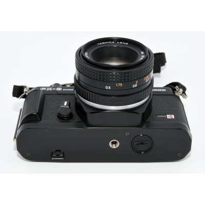 CAMARA ANALOGICA  YASHICA SX-3 SUPER 2000 + 50MM + 28MM