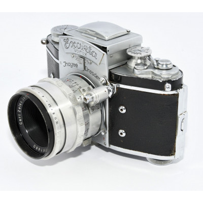 CAMARA ANALOGICA EXACTA VAREX + CARL ZEISS JENA 50MM F:2.8 + ISCOTAR 50MM F:2.8