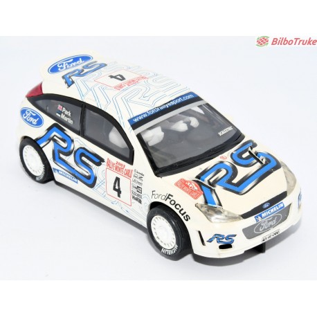 COCHE SCALEXTRIC FORD FOCUS WRC MARTIN/PARK MONTECARLO 2003