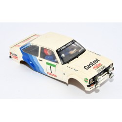 CARCASA DE COCHE SCALEXTRIC FORD ESCORT MIKKOLA/HERTZ RALLYE PORTUGAL