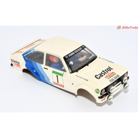 CARCASA DE COCHE SCALEXTRIC FORD ESCORT MIKKOLA/HERTZ RALLYE PORTUGAL