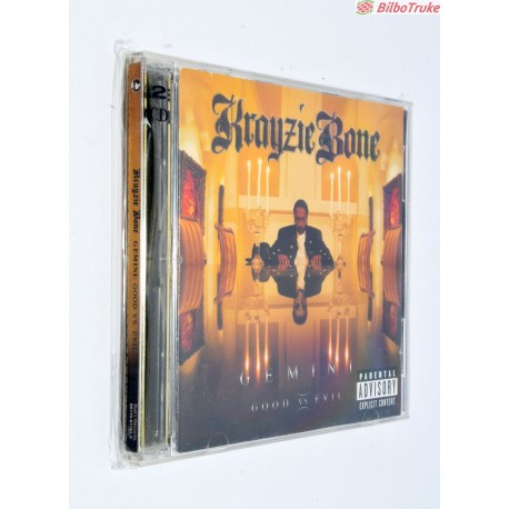 KRAYZIE BONE - GEMINI: GOOD VS. EVIL (CD, ALBUM + DVD-V, LTD)