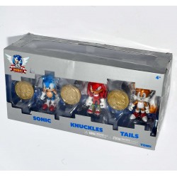 FIGURA TOMY SONIC KNUCLES TAILS 25TH ANNIVERSARY
