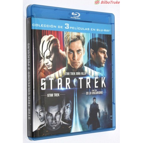 PELICULA BLURAY TRILOGIA STAR TREK