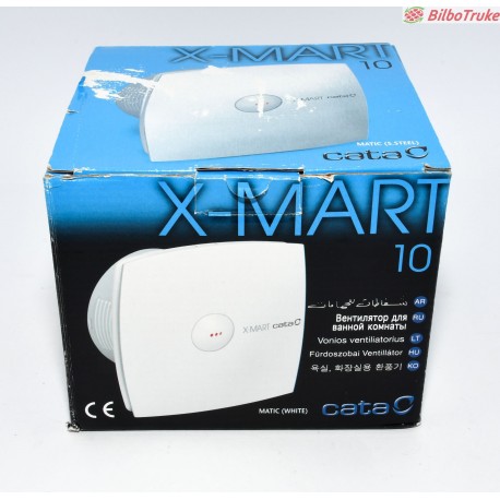 VENTILADOR EXTRACTOR DE BAÑO CATA X-MART 10