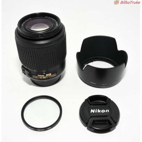 OBJETIVO NIKON NIKKOR AF-S 55-200MM F:4-5.6G ED DX