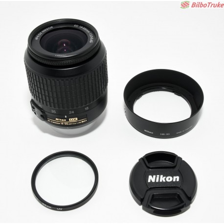 OBJETIVO NIKON NIKKOR 18-55MM F:3.5-5.6G ED DX