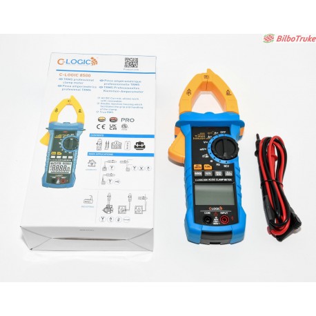 PINZA AMPERIMETRICA TESTER G-LOGIC 8500