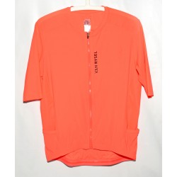 MAILLOT BLANCO VAN RYSEL NARANJA XL