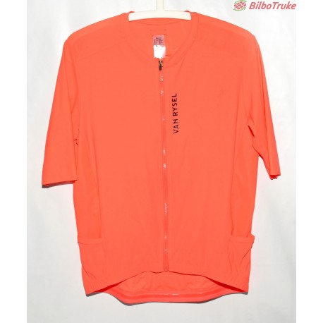 MAILLOT BLANCO VAN RYSEL NARANJA XL