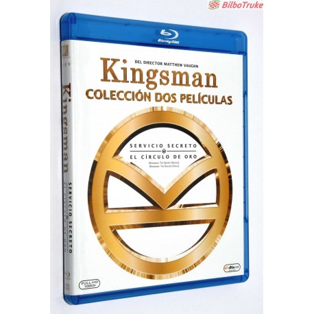 PELICULA BLURAY KINGSMAN SERVICIO SECRETO CIRCULO DE ORO
