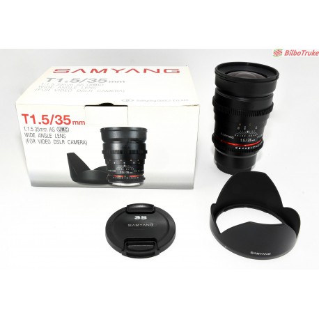 OBJETIVO SAMYANG T1.5/35MM UMC (MICRO 4/3)