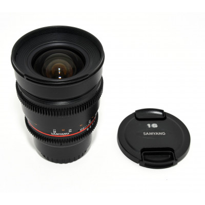 OBJETIVO SAMYANG T2.2/16MM UMC CS II (MICRO 4/3)