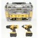 PAREJA TALADROS A BATERIA DEWALT DCD710+DCF815