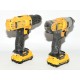 PAREJA TALADROS A BATERIA DEWALT DCD710+DCF815