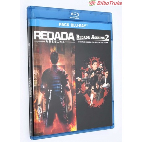 PELICULA BLURAY REDADA ASESINA 1 Y 2