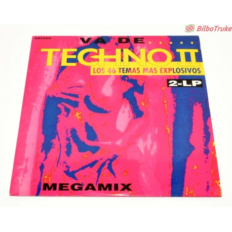 VINILO Va De... Techno II (2xLP, Mixed)