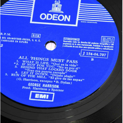 VINILO George Harrison - All Things Must Pass (3xLP, Album + Box)