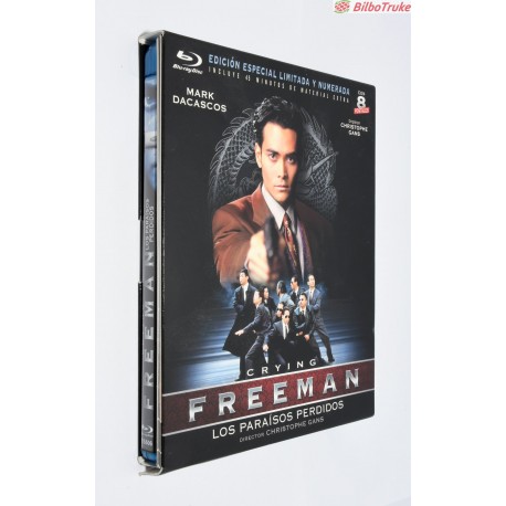 PELICULA BLURAY CRYING FREEMAN: LOS PARAISOS PERDIDOS LIMITED ED. (CASE+POSTCARDS)