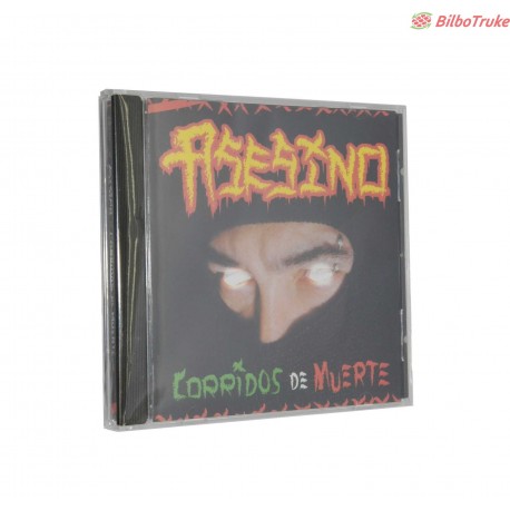 CD DE MUSICA ASESINO CORRIDOS DE MUERTE