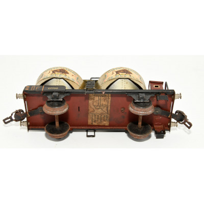 VAGON MARKLIN CON DOS DEPOSITOS PRESION CARBON - ESCALA 0