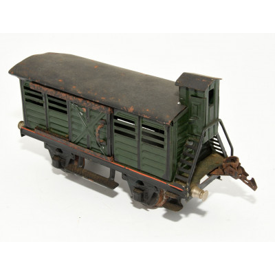 VAGON MARKLIN CERRADO CON GARITA - ESCALA 0