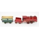 LOCOMOTORA + TENDER A CUERDA RICO
