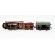 LOCOMOTORA + TENDER A CUERDA RICO