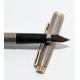 PLUMA PARKER 75 CISELLE PLATA PLUMIN 14K