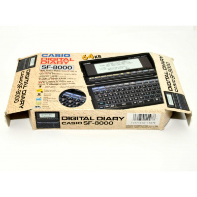 AGENDA CASIO DIGITAL DIARY SF-8000