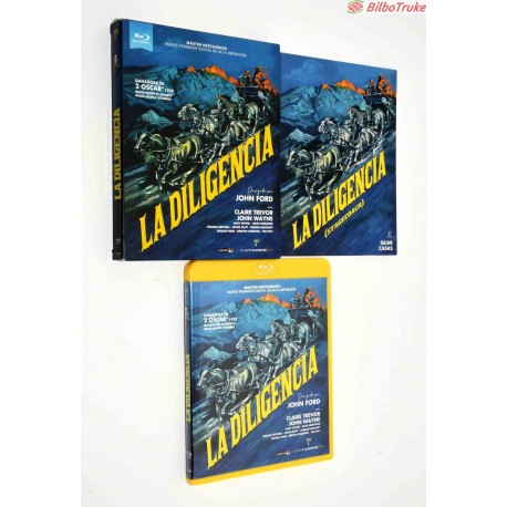 PELICULA BLURAY LA DILIGENCIA REMASTER