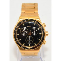 RELOJ SWATCH IRONY - CHRONO NEW YVG418G IN THE BLACK