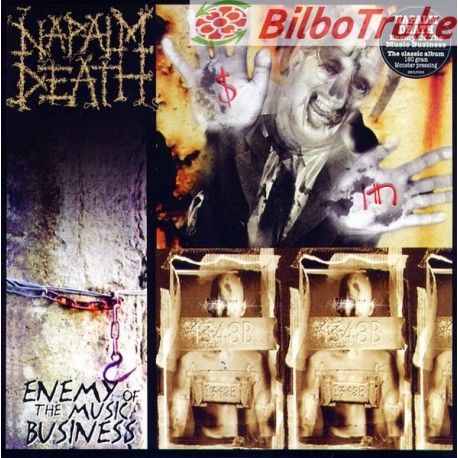 VINILO NAPALM DEATH - ENEMY OF THE MUSIC BUSINESS (LP, ALBUM, RE)