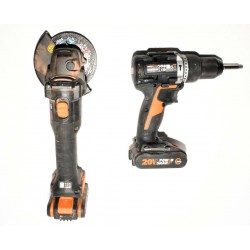 PACK AMOLADORA Y TALADRO WORX WX352 WX814