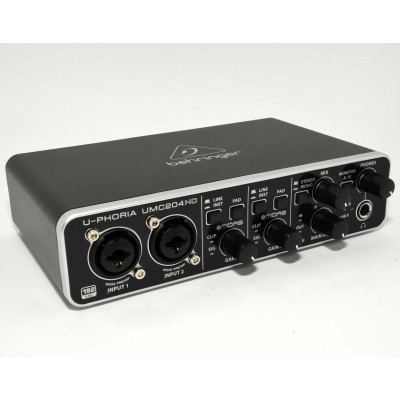 INTERFAZ AUDIO BEHRINGER U-PHORIA UMC204HD