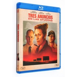 PELICULA BLURAY TRES ANUNCIOS EN LAS AFUERAS